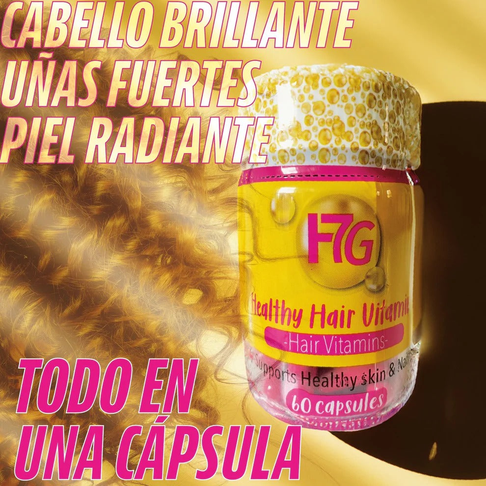 H7 VITAMINAS PARA EL CABELLO Y EVITA CAIDA DEL CABELLO